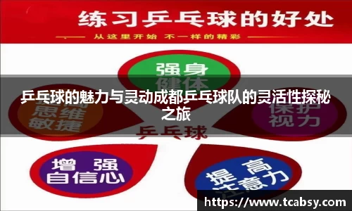 乒乓球的魅力与灵动成都乒乓球队的灵活性探秘之旅